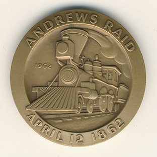 Reverse: The aducted train named THE GENERAL